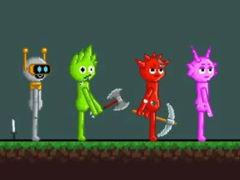 खेल Sprunki Sandbox: Ragdoll खेल का मैदान मोड  ऑनलाइन