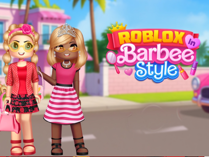 खेल बार्बी स्टाइल में Roblox ऑनलाइन