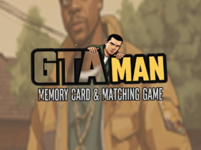 खेल GTA मैन मेमोरी कार्ड और मैचिंग गेम ऑनलाइन